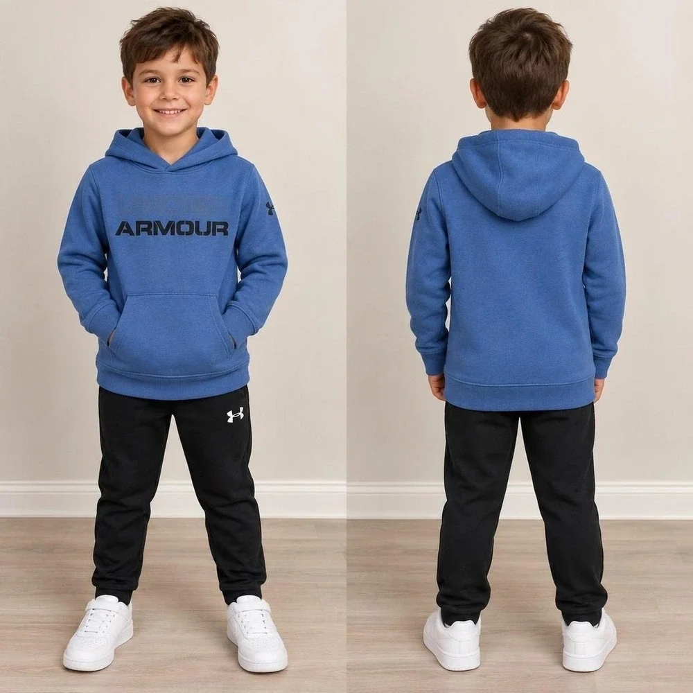 Under Armour blue hoodie size ysm